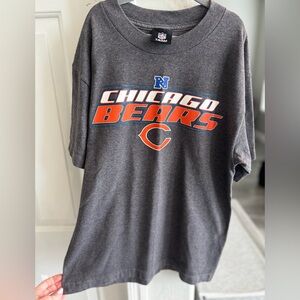 NFL Chicago Bears Charcoal Tee unisex small EUC!